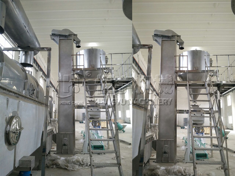 斗式提升機客戶現場